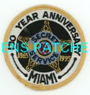 FLORIDA,UNITED STATES SECRET SERVICE MIAMI ANNIVERSARY 130TH 1